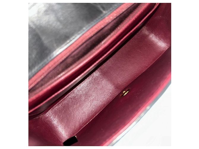 Borsa a Spalla Chanel Matelassé Diana 25 Nero - vista 4