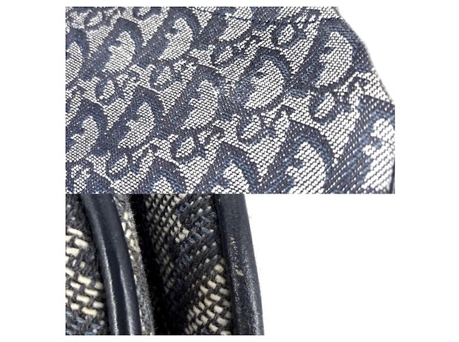 Borsa Saddle Trotter da donna Christian Dior Blu navy - vista 7