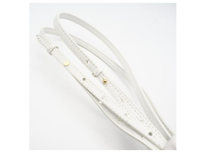Zaino Louis Vuitton Monogram Jacquard Velvet Palm Springs MINI M46207 Bianco Blu - vista 9