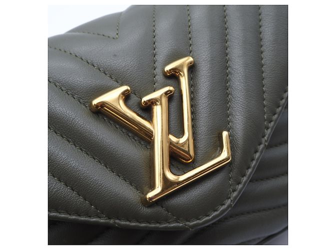 Borsa a Spalla Louis Vuitton New Wave Multi Pochette Cachi - vista 16