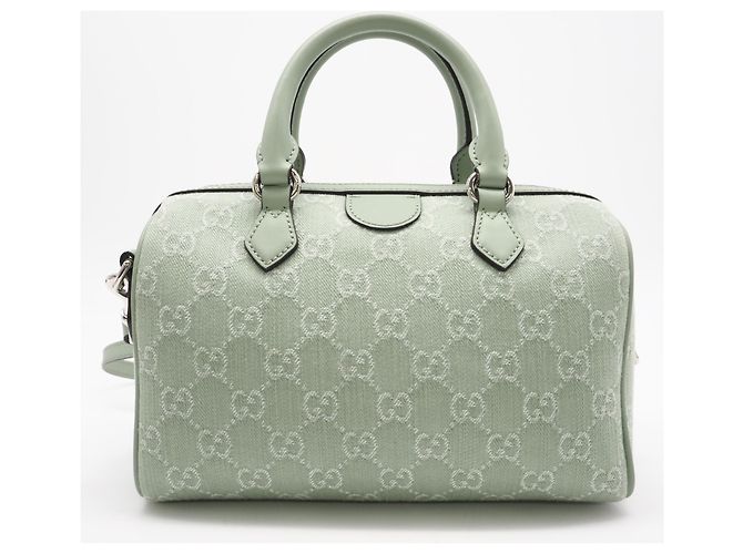 GUCCI Ophidia GG Canvas Small Boston Bag Grün - Ansicht 2