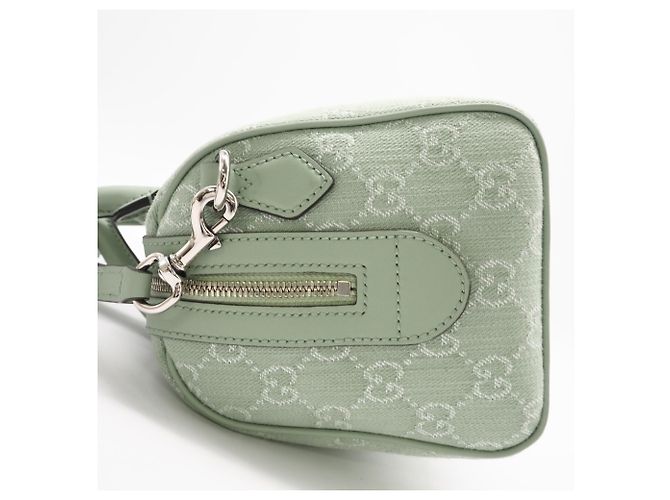GUCCI Ophidia GG Canvas Small Boston Bag Grün - Ansicht 4