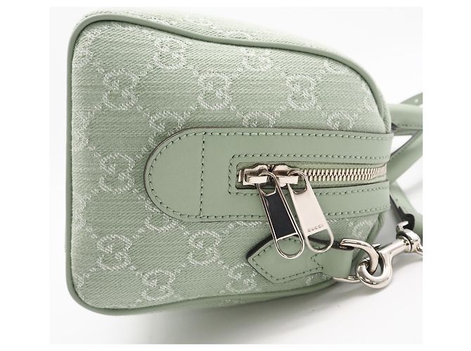 GUCCI Ophidia GG Canvas Small Boston Bag Grün - Ansicht 5