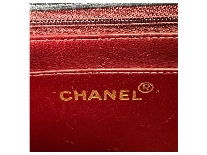Borsa a tracolla Chanel Diana 22 Single Flap Nero - vista 4