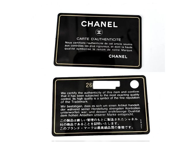 Borsa a tracolla in pelle nera Chanel Nero - vista 12