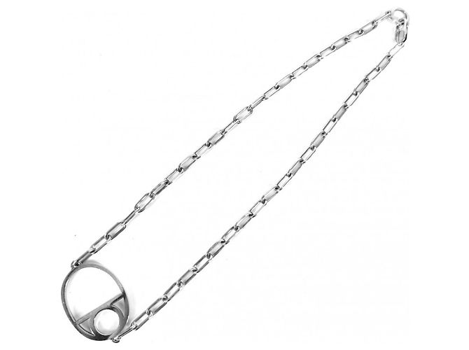 Hermès Collana Hermes Chaine d'Ancre Game Argento - vista 5
