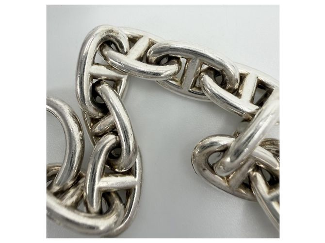 Hermès Bracciale Charm Hermes Chaine d'Ancre MM da Uomo - vista 5