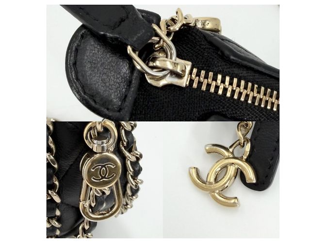 Borsa a tracolla Hobo Small da donna Chanel Nero - vista 6