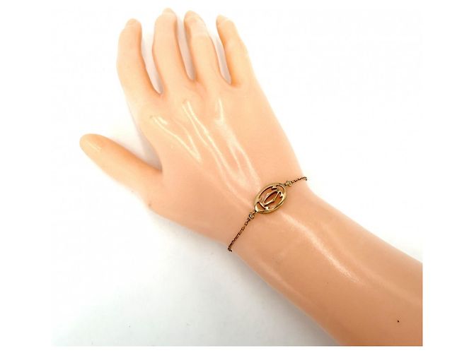 Bracciale con charm Cartier in oro rosa 18K - vista 3