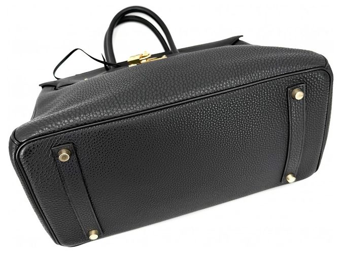Hermès Hermes Birkin 35 Handtasche Schwarz - Ansicht 3