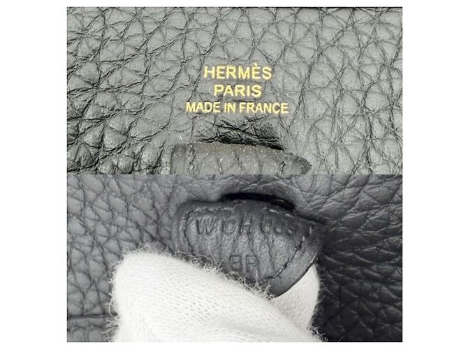 Hermès Borsa a tracolla Hermes Evelyne TPM in pelle nera Nero - vista 5