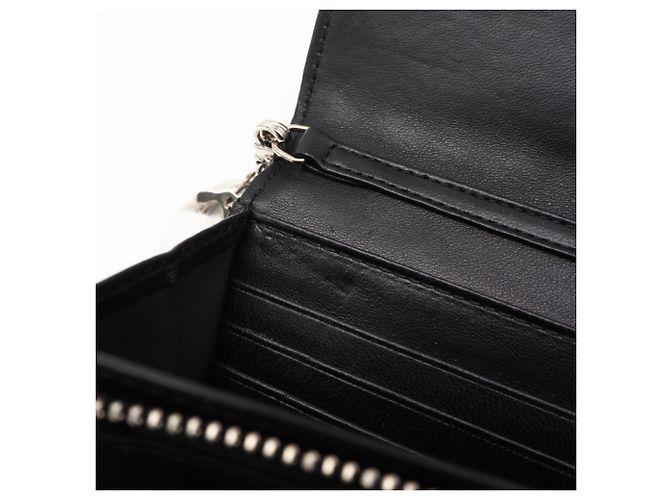 Portafoglio con catena Lady Cannage Christian Dior Nero - vista 13