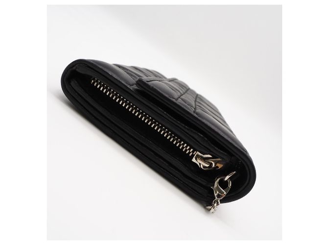 Portafoglio con catena Lady Cannage Christian Dior Nero - vista 5