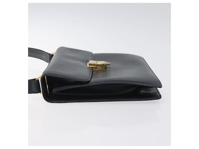 Céline Celine Vintage Leder Marineblau - Ansicht 4