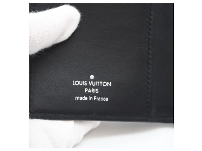 Louis Vuitton Black Calf Leather Business Card Case - view 12