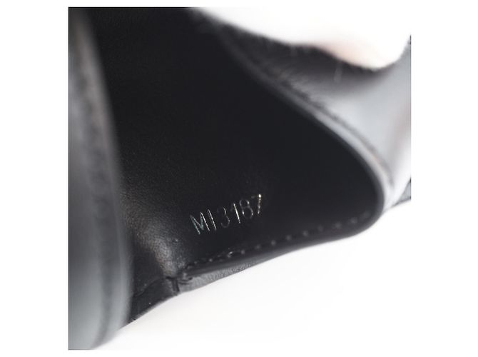 Louis Vuitton Black Calf Leather Business Card Case - view 13