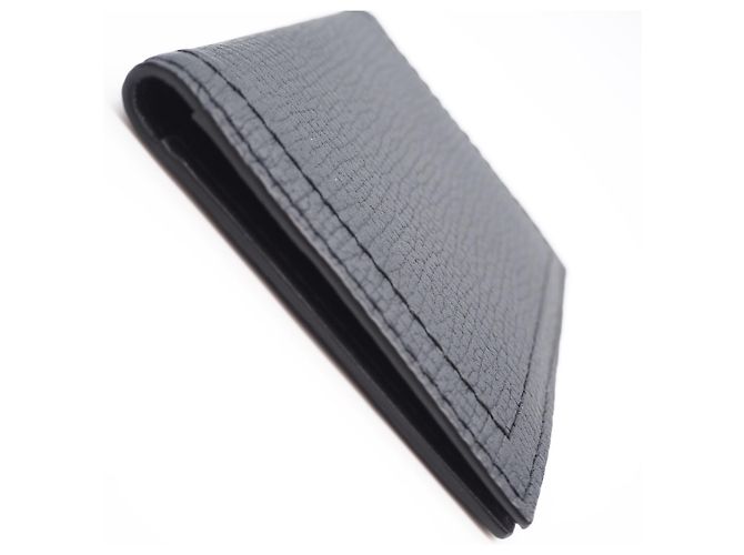 Louis Vuitton Black Calf Leather Business Card Case - view 7