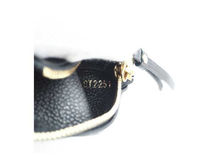 Monedero Monogram Empreinte Louis Vuitton Negro - vista 12