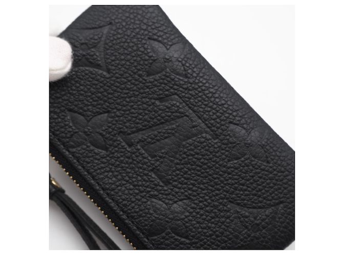 Monedero Monogram Empreinte Louis Vuitton Negro - vista 3