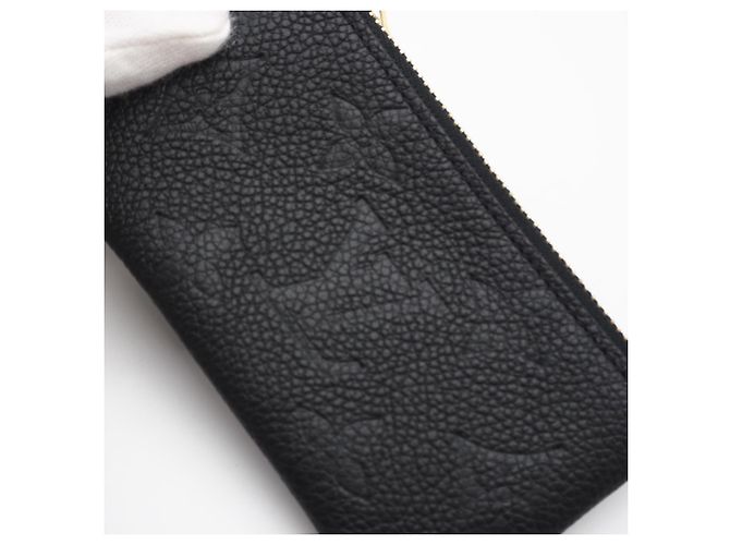 Monedero Monogram Empreinte Louis Vuitton Negro - vista 4