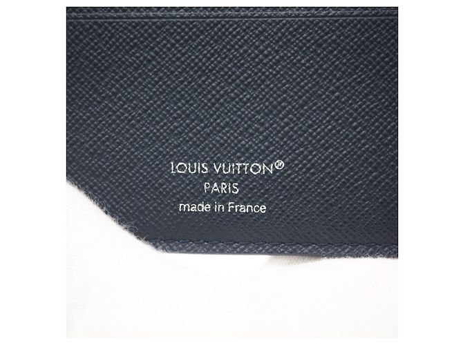 Louis Vuitton Monogram Heritage Canvas Bi-fold Wallet Blue - view 14