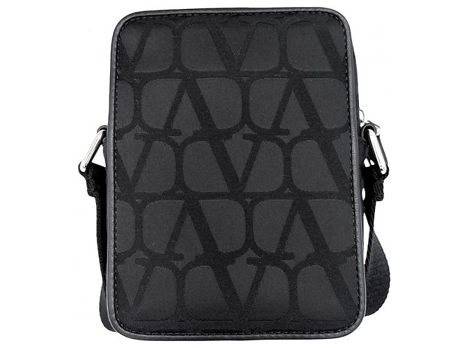 Borsa a tracolla Iconograph da uomo Valentino Garavani Nero - vista 2