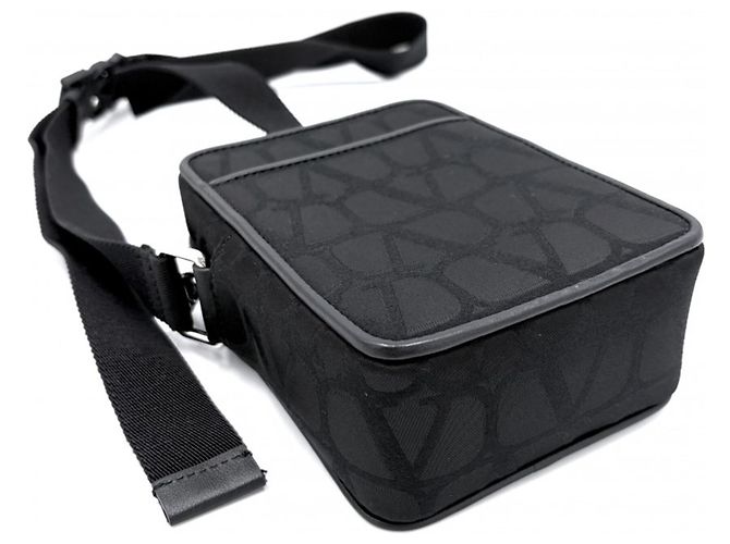 Borsa a tracolla Iconograph da uomo Valentino Garavani Nero - vista 3