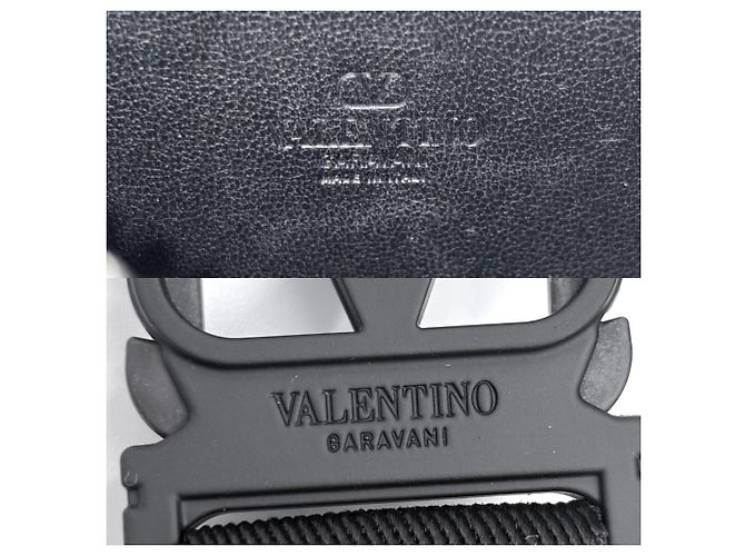 Borsa a tracolla Iconograph da uomo Valentino Garavani Nero - vista 5