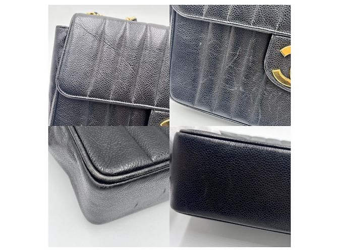 Borsa a Spalla Chanel Mademoiselle Nero - vista 6