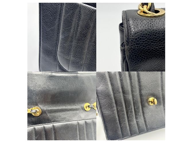 Borsa a Spalla Chanel Mademoiselle Nero - vista 7
