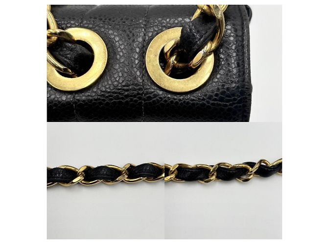 Borsa a Spalla Chanel Mademoiselle Nero - vista 9
