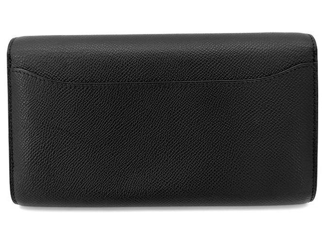 Portafoglio lungo Constance di Hermès Nero - vista 2