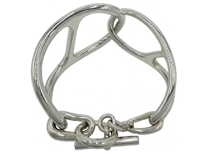 Hermès Hermes Chaine d'Ancre Silver Bangle - view 2