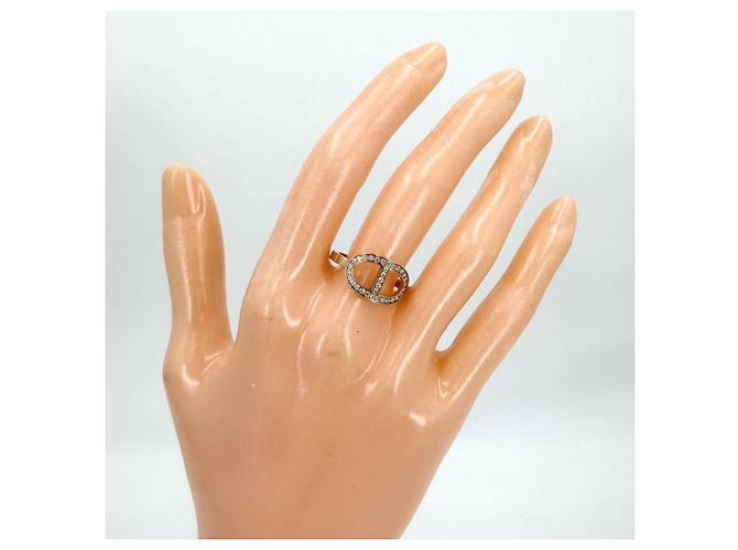 Hermès Hermes Ringband aus 18K Roségold - Ansicht 2