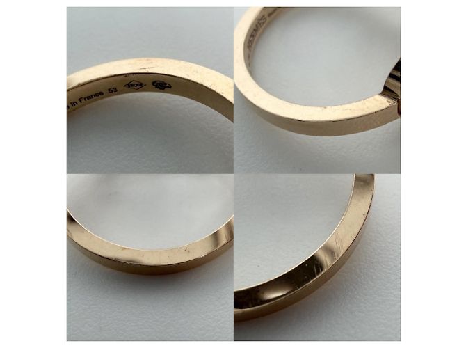 Hermès Hermes Ringband aus 18K Roségold - Ansicht 6