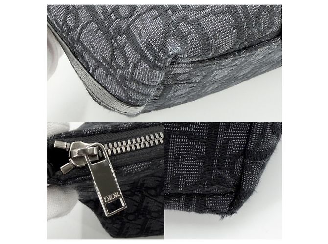 Borsa weekend Oblique Weekender 25 da donna Christian Dior Blu navy - vista 6