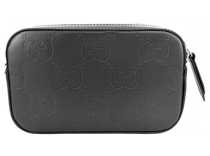 Borsa a tracolla Super Mini con catena Gucci Nero - vista 2