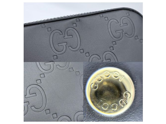 Borsa a tracolla Super Mini con catena Gucci Nero - vista 6