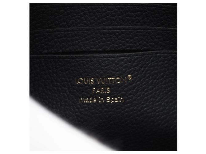 Portafoglio con catena Monogram Empreinte Louis Vuitton Nero - vista 15