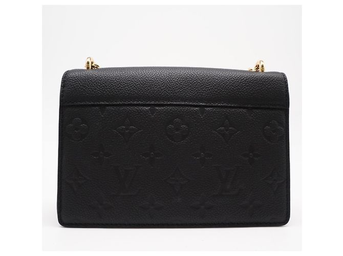 Portafoglio con catena Monogram Empreinte Louis Vuitton Nero - vista 2