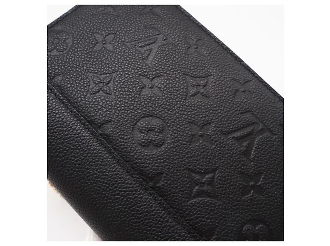 Portafoglio con catena Monogram Empreinte Louis Vuitton Nero - vista 3