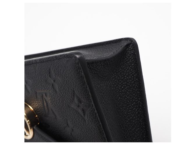 Portafoglio con catena Monogram Empreinte Louis Vuitton Nero - vista 9