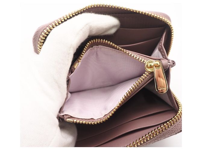 Monedero Christian Dior Lady Cannage Púrpura - vista 11