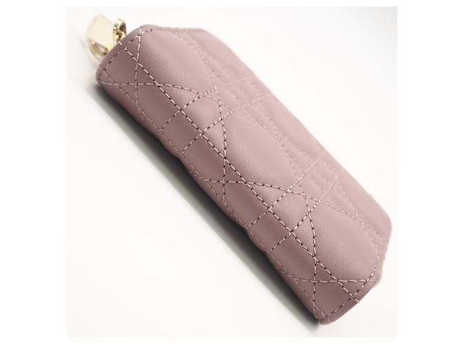 Monedero Christian Dior Lady Cannage Púrpura - vista 6