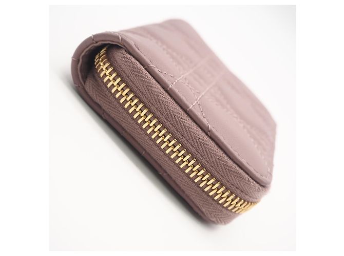 Monedero Christian Dior Lady Cannage Púrpura - vista 7