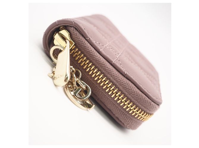 Monedero Christian Dior Lady Cannage Púrpura - vista 8