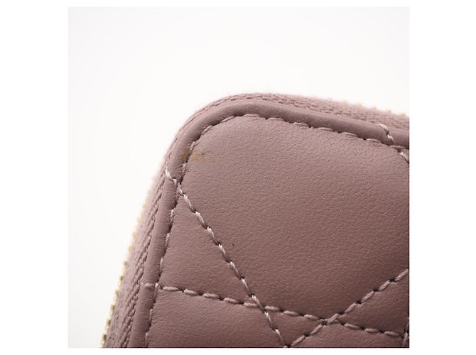 Monedero Christian Dior Lady Cannage Púrpura - vista 9