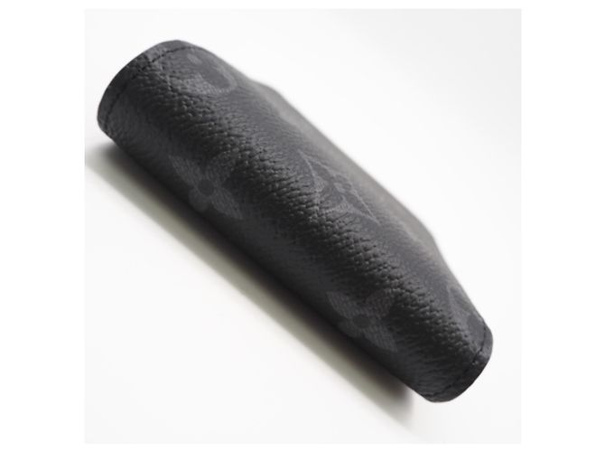 Louis Vuitton Monogram Eclipse Portefeuille Slender Bi-fold Wallet Brown Black - view 8