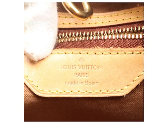 Borsa Louis Vuitton Monogram Batignolles Horizontal Marrone - vista 13