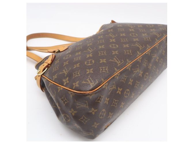 Borsa Louis Vuitton Monogram Batignolles Horizontal Marrone - vista 4